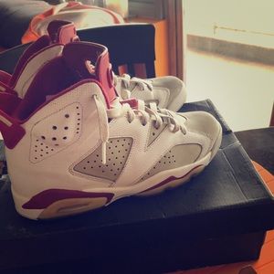 Air Jordan 6s “maroon”